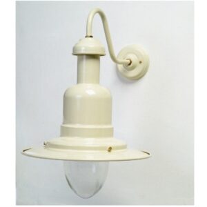 Large Harbour Outdoor Wall Light IP44 - Traditional Cream Fisherman's Wall Lights Industrial & Nautical Lighting
