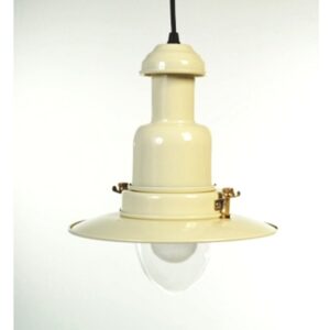 cream fisherman ceiling light