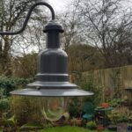 Large Harbour Outdoor Wall Light rated IP44 | Slate Grey or Matt Black Fisherman's Wall Lights Fisherman's Lights UK