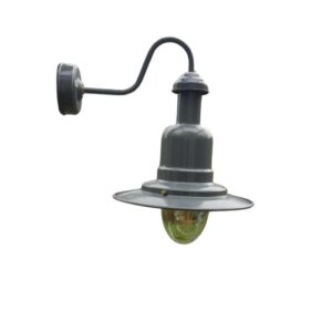 Large Harbour Outdoor Wall Light in Slate Grey rated IP44 Fisherman's Wall Lights Fisherman's Lights UK