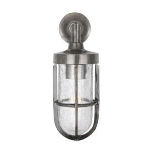 Cladach Brass Well Glass Wall Light IP65 Nautical Wall Lights Fisherman's Lights UK