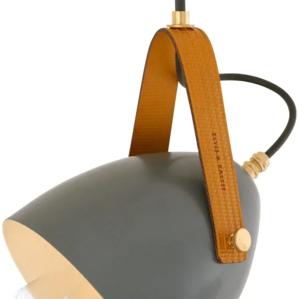 Lambeth Pendant with Rescued Fire-hose Strap IP65 Nautical Pendant Lighting Industrial & Nautical Lighting