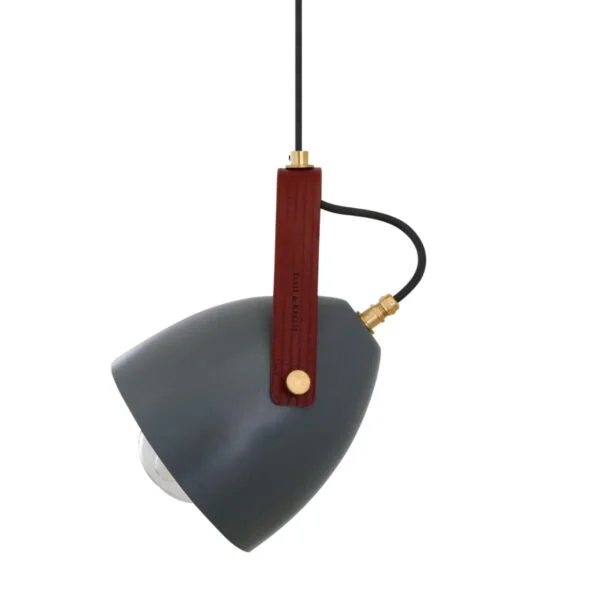 Lambeth Pendant with Rescued Fire-hose Strap IP65 Nautical Pendant Lighting Industrial & Nautical Lighting