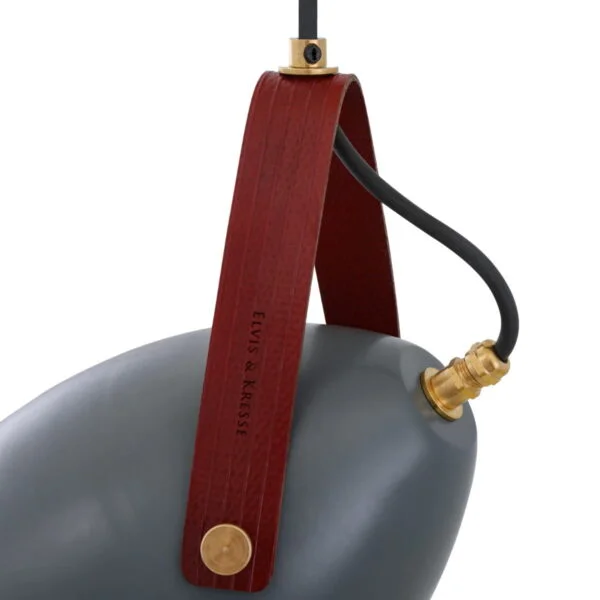 Lambeth Pendant with Rescued Fire-hose Strap IP65 Nautical Pendant Lighting Industrial & Nautical Lighting
