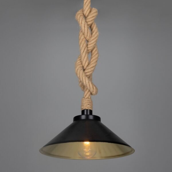Brass pendant with a nautical twist