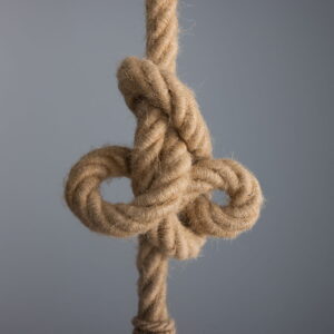 Azores Opal Glass Globe Pendant Light with Jute Rope | IP44 Nautical Pendant Lighting Fisherman's Lights UK