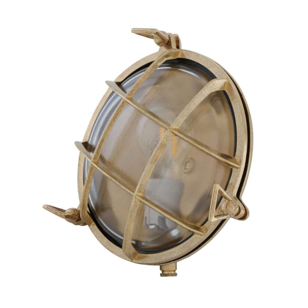 Explore The Charm of Fishermans Lights Adoo Nautical Round Bulkhead Wall Light 21cm IP54