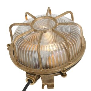 Pasha Marine IP64 Ceiling or Wall Light Bulkhead Ceiling Lights Industrial & Nautical Lighting