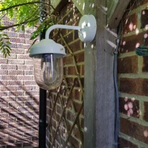 White Barn Light - Chalk White Outdoor Light Barn & Stable Lights Fisherman's Lights UK