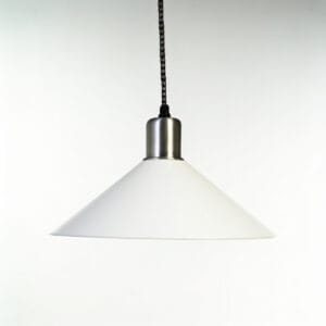 French Kitchen Pendant In White - Last One