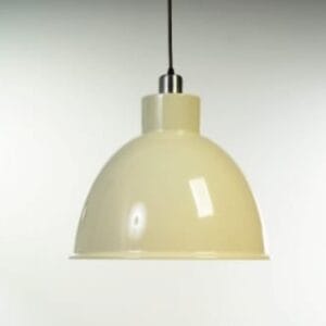 Large Bay Pendant Light - Traditional Cream Discount Ceiling Lights Industrial & Nautical Lighting