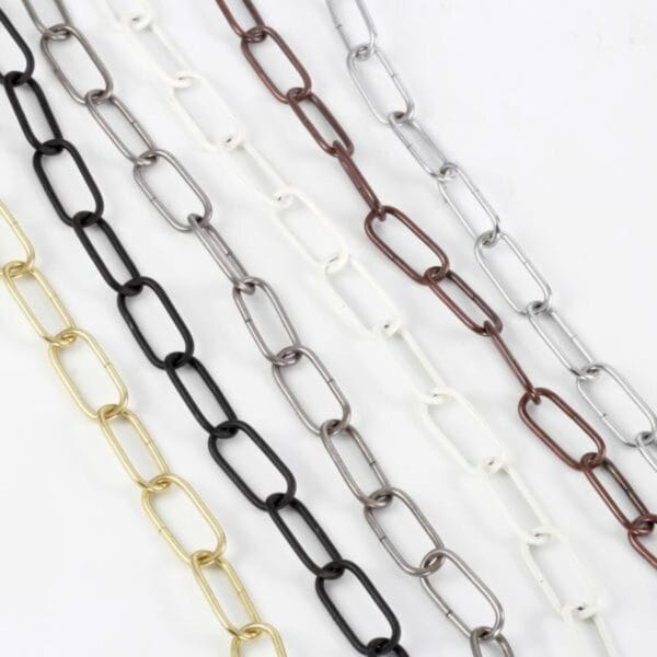 heavy link chain for hanging lights 38mm 1354