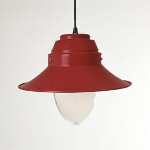 Red York Kitchen Pendant Shade - Last One
