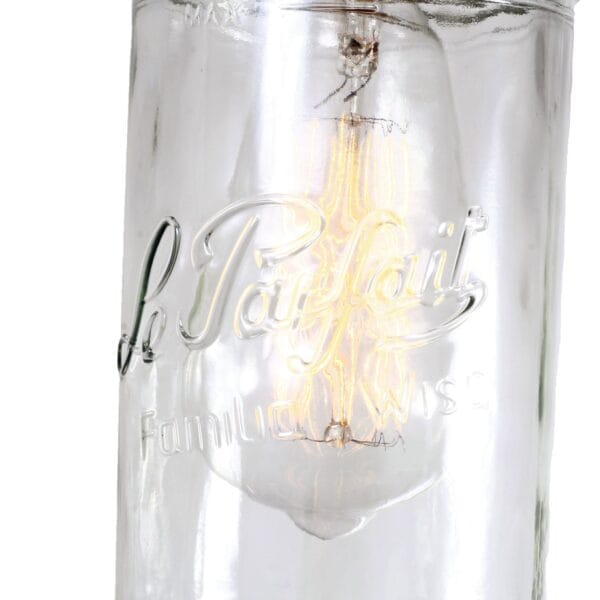 "Le Parfait" Jam Jar 5 Light Cluster Industrial Pendant Lights Industrial & Nautical Lighting