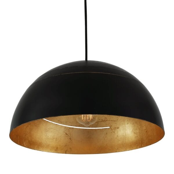 Midas Designer Gold Leaf 40cm Pendant Industrial Pendant Lights Industrial & Nautical Lighting