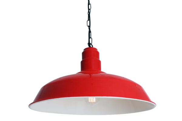 Wyse Industrial Style Coloured Pendant Light Industrial Pendant Lights Industrial & Nautical Lighting