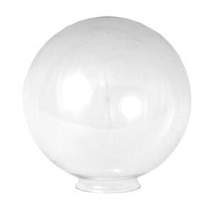 Clear globe glass lamp shade 35cm Glass Shades Industrial & Nautical Lighting