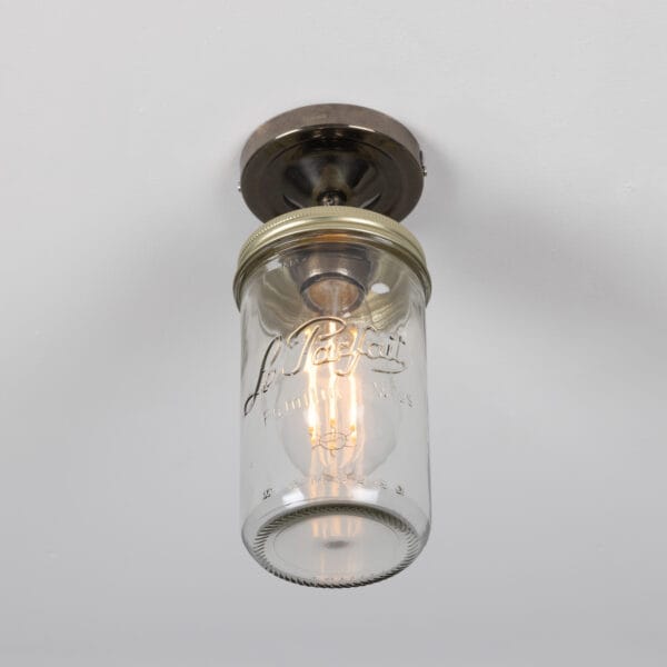 Jam Jar Kitchen Ceiling Light Industrial Pendant Lights Industrial & Nautical Lighting