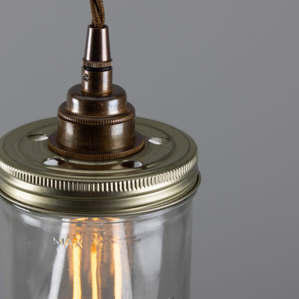 Jam Jar Pendant Light Industrial Pendant Lights Industrial & Nautical Lighting