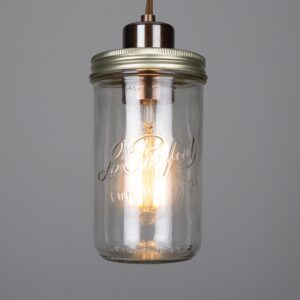 Jam Jar Pendant Light Industrial Pendant Lights Fisherman's Lights UK