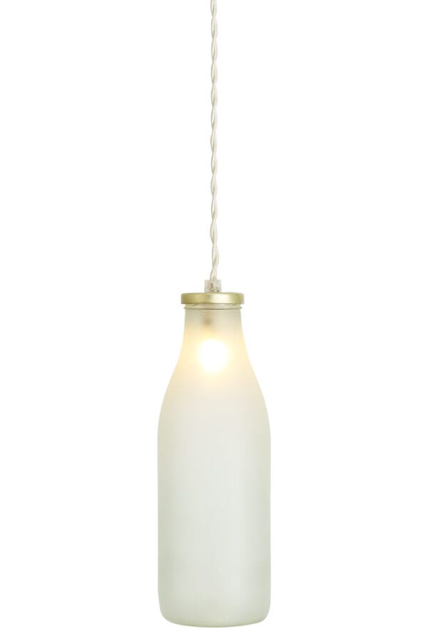 Milk Bottle Hanging Pendant Light Industrial Pendant Lights Industrial & Nautical Lighting