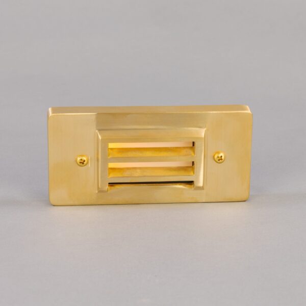 Calvi Small Brass Grill Wall Light Rated IP65 Bulkhead Wall Lights Industrial & Nautical Lighting