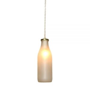 Milk Bottle Pendant Light Industrial Pendant Lights Fisherman's Lights UK