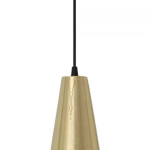 Malabo Matte Black And Polished Brass Pendant Industrial Pendant Lights Industrial & Nautical Lighting