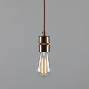 Devon Minimalist Brass Pendant Light Industrial Pendant Lights Industrial & Nautical Lighting