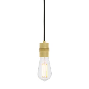 Devon Minimalist Brass Pendant Light Industrial Pendant Lights Industrial & Nautical Lighting