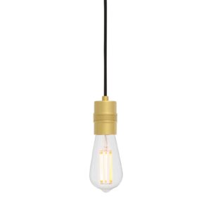 Devon Minimalist Brass Pendant Light Industrial Pendant Lights Industrial & Nautical Lighting