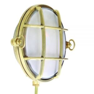 Ergo Small 16cm Marine Round Small Bulkhead IP54 Bulkhead Ceiling Lights Industrial & Nautical Lighting