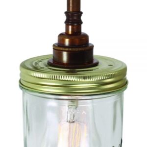 Jam Jar Wall Light Industrial Wall Lights Fisherman's Lights UK
