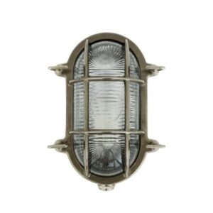 Ruben Small Oval Marine Bulkhead Light IP64 Bulkhead Ceiling Lights Industrial & Nautical Lighting