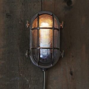 Ruben Small Oval Marine Bulkhead Light IP64 Bulkhead Ceiling Lights Industrial & Nautical Lighting