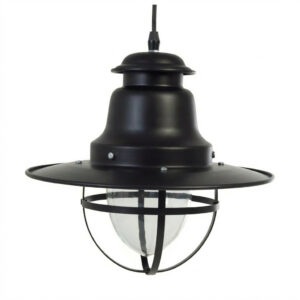 Slate Grey Quayside Coastal Themed Pendant Light Fisherman's Pendant Lights Fisherman's Lights UK