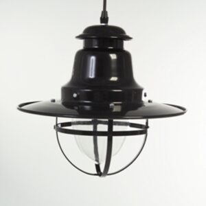 Quayside Nautical Pendant Light - Matt Black or Slate Grey Fisherman's Pendant Lights Industrial & Nautical Lighting