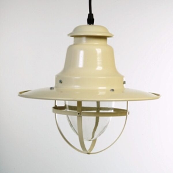 Quayside Nautical Pendant Light - Cream or Chalk White Fisherman's Pendant Lights Industrial & Nautical Lighting