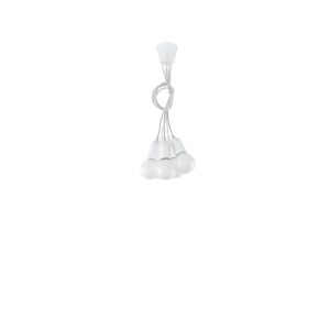 Pendant Lamp Diego 5 White Uncategorized Fisherman's Lights UK