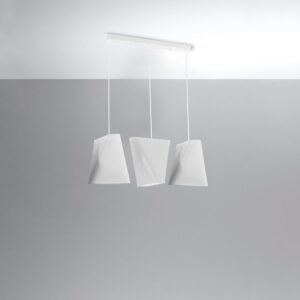 Chandelier Blum 3 White Farm House Lighting Fisherman's Lights UK