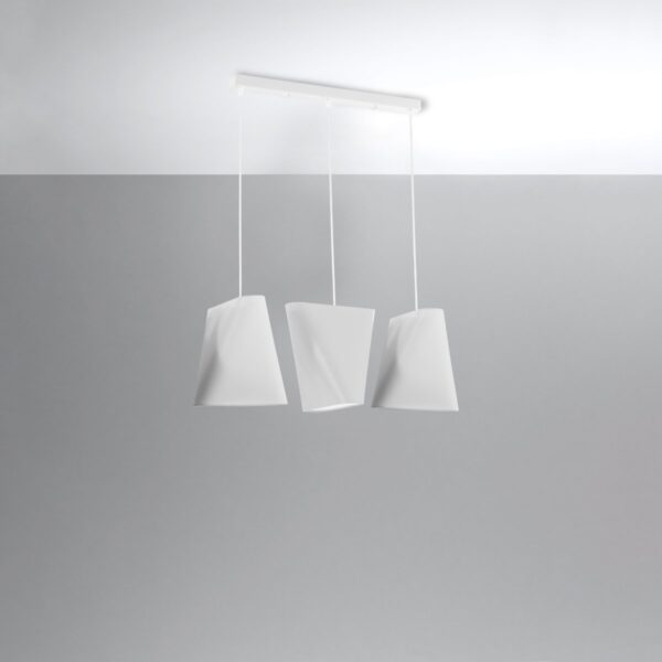 Chandelier Blum 3 White Uncategorized Fisherman's Lights UK
