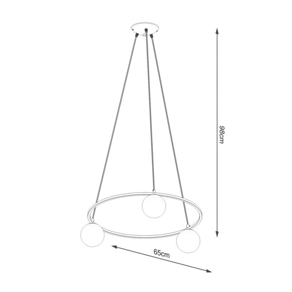 Chandelier Yoli 3 Uncategorized Fisherman's Lights UK