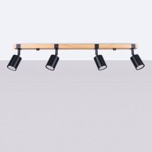 Ceiling Lamp Fager 4l Black Farm House Lighting Fisherman's Lights UK