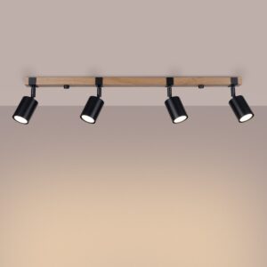 Ceiling Lamp Fager 4l Black Farm House Lighting Fisherman's Lights UK
