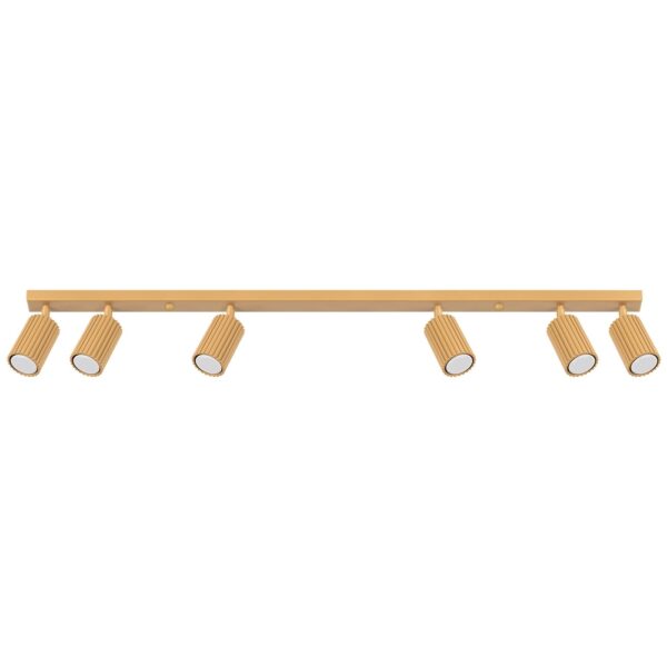 Ceiling Lamp Karbon 6l Gold Farm House Lighting Fisherman's Lights UK