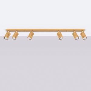 Ceiling Lamp Karbon 6l Gold Farm House Lighting Fisherman's Lights UK