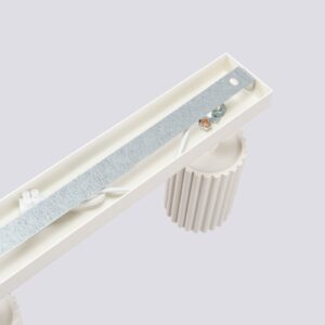 Pendant Lamp Karbon 6 Light Track Ivory Farm House Lighting Fisherman's Lights UK