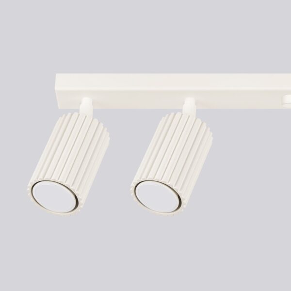 Pendant Lamp Karbon 6 Light Track Ivory Farm House Lighting Fisherman's Lights UK