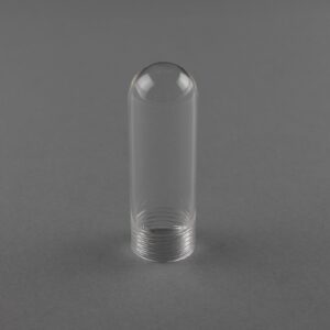 Clear Tube Glass Lamp Shade 7.5cm Uncategorized Fisherman's Lights UK