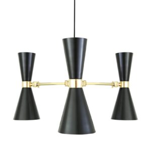 Mid Century Adjustable 3 Arm Chandelier | The Cairo Farm House Lighting Fisherman's Lights UK